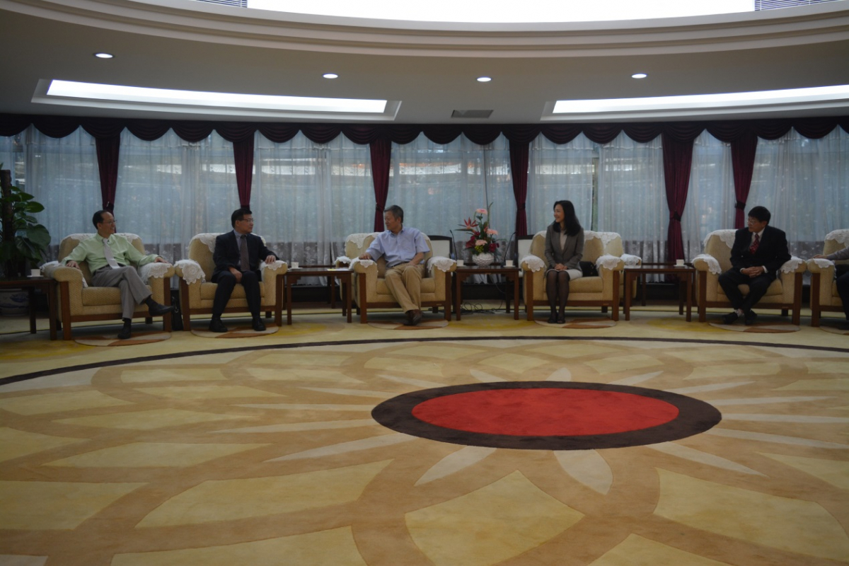 陈春声书记接见四位中山医旅美校友