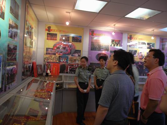 病生党支部与白云山部队官兵开展军民共建“心理与健康”系列教育活动