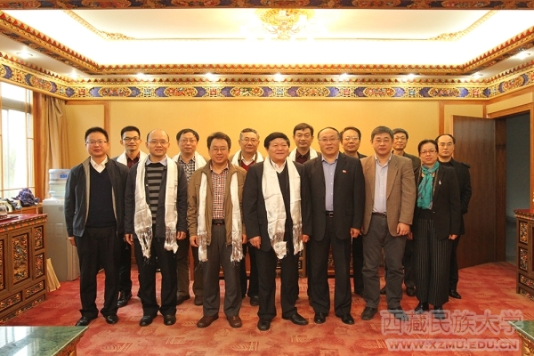 学院领导和专家到西藏民大交流并看望援藏干部