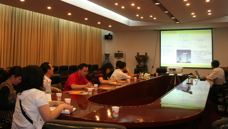 新疆医科大学代表团来访我院