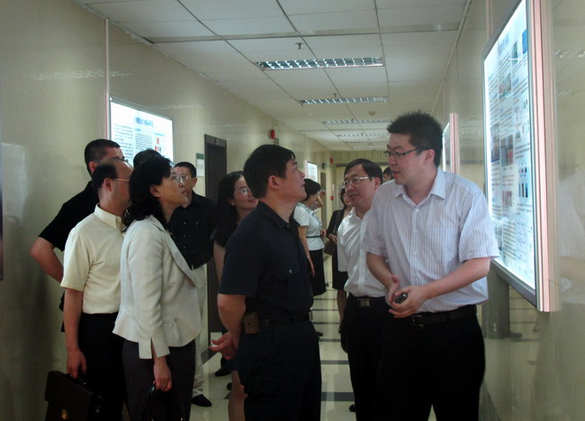 教育部科技司王延觉司长一行到我院视察