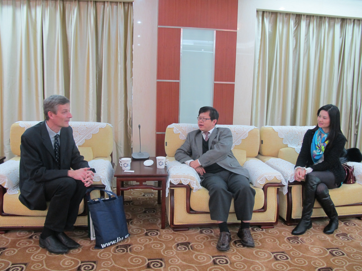 瑞典林雪平大学医学院Torbjorn Ledin 教授来我院访问交流